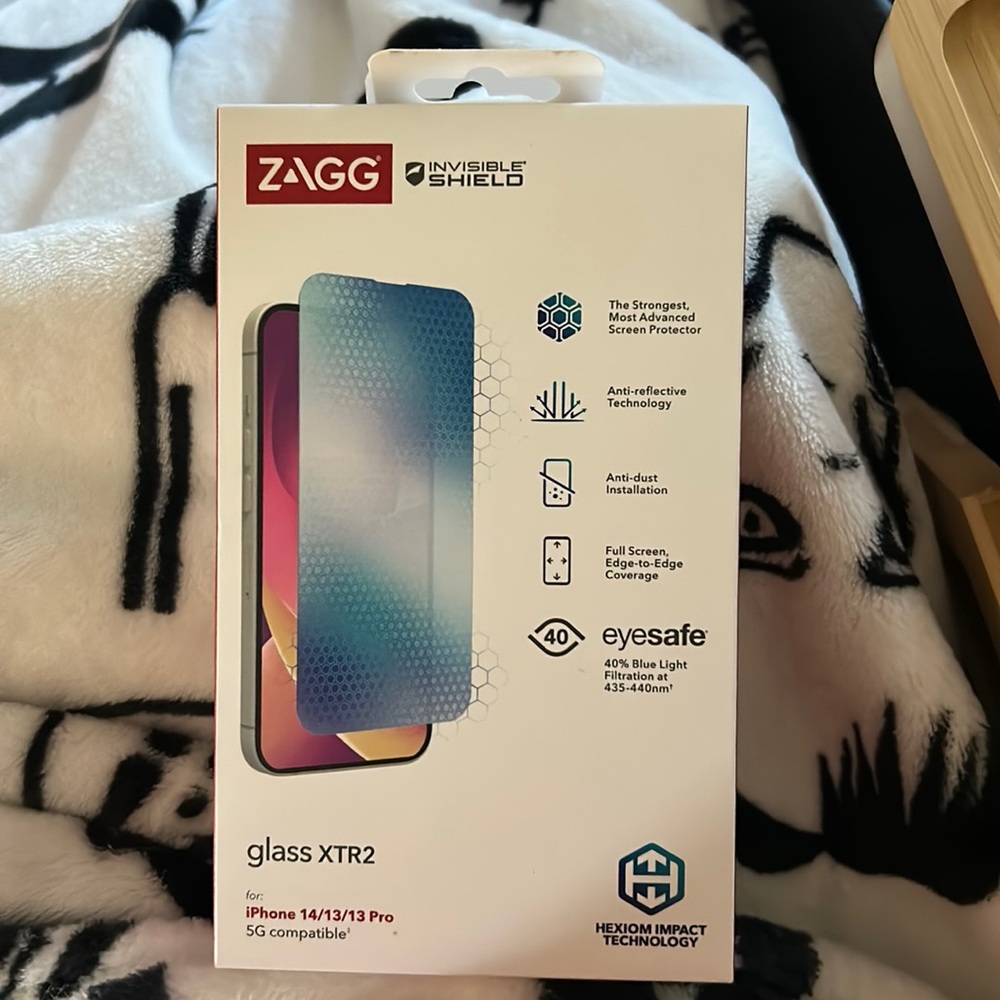 Zagg Tempered Glass Screen Protector- Price is for 2